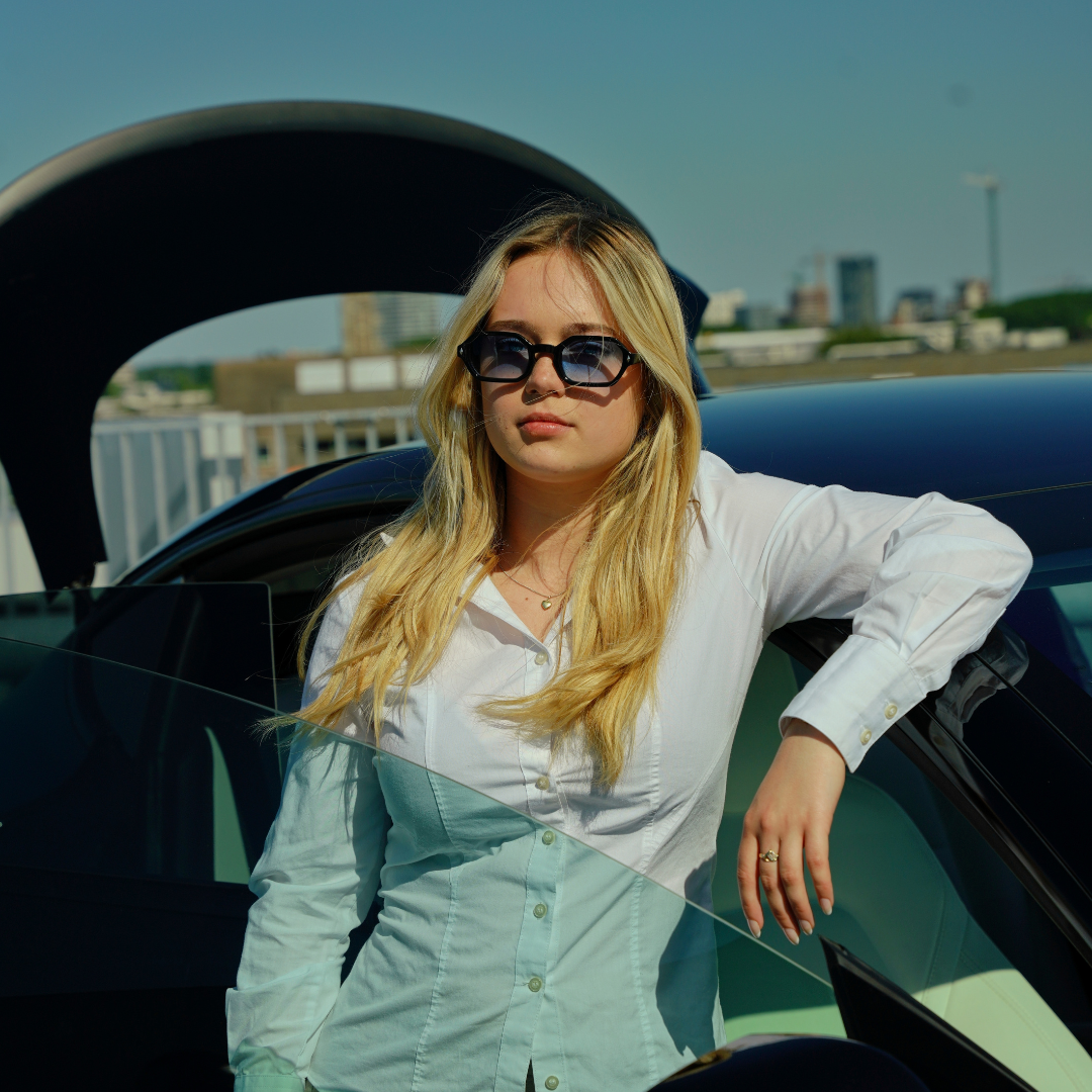 Bleu Noir™ Zonnebril +Gratis brillenhoes